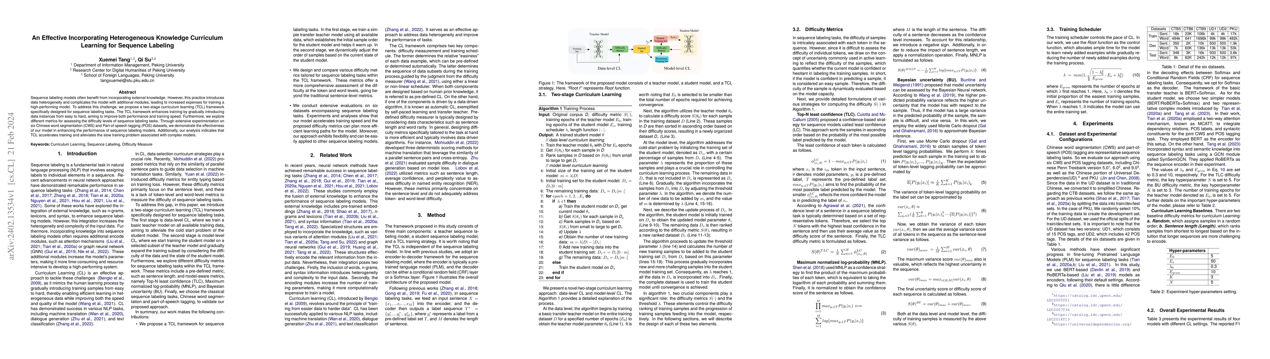 Thumbnail for An Effective Incorporating Heterogeneous Knowledge Curriculum Learning
  for Sequence Labeling
