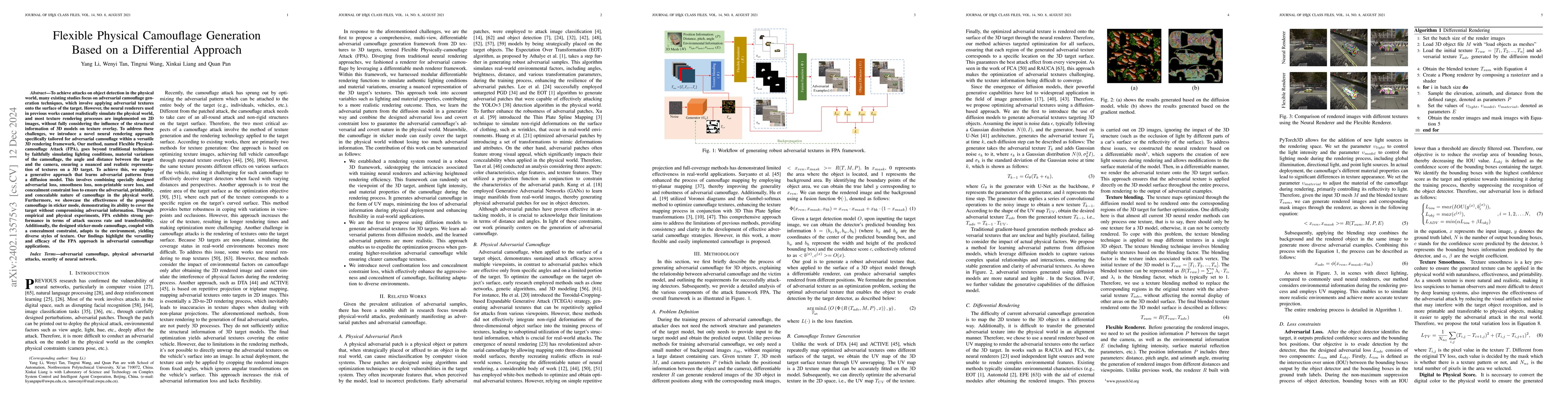 Thumbnail for Flexible Physical Camouflage Generation Based on a Differential Approach