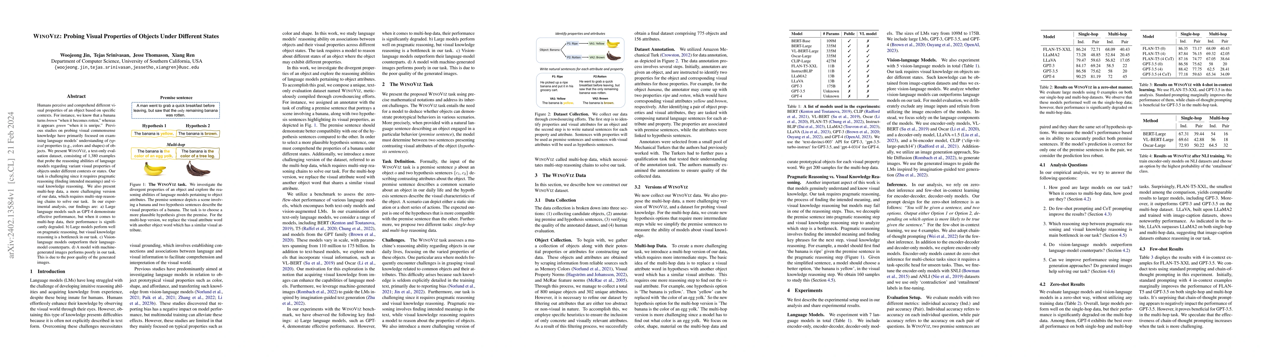 Thumbnail for WinoViz: Probing Visual Properties of Objects Under Different States