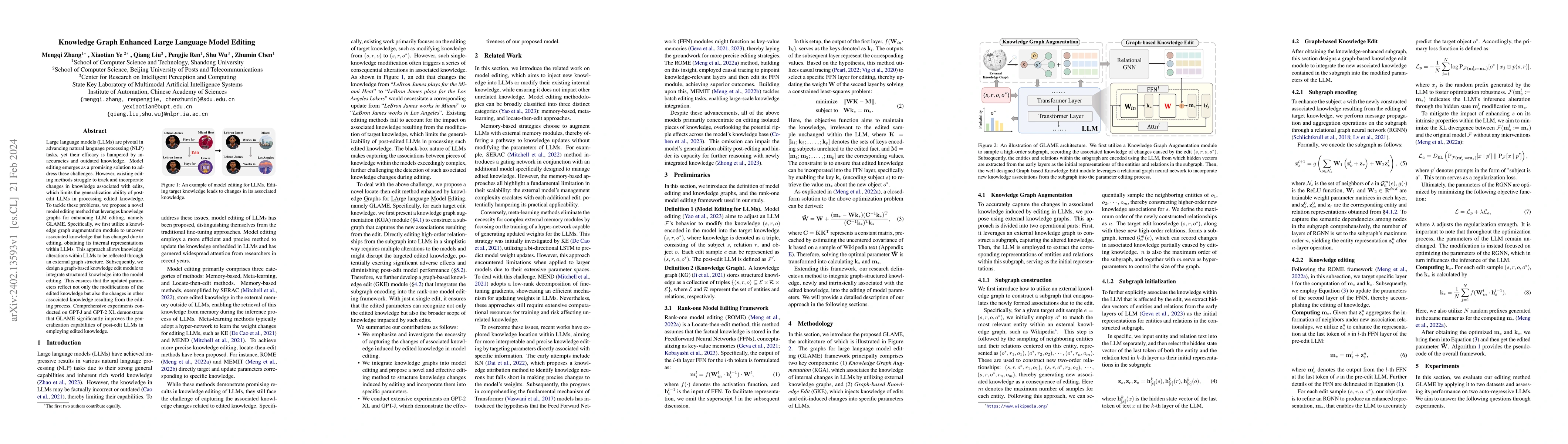 Thumbnail for Knowledge Graph Enhanced Large Language Model Editing