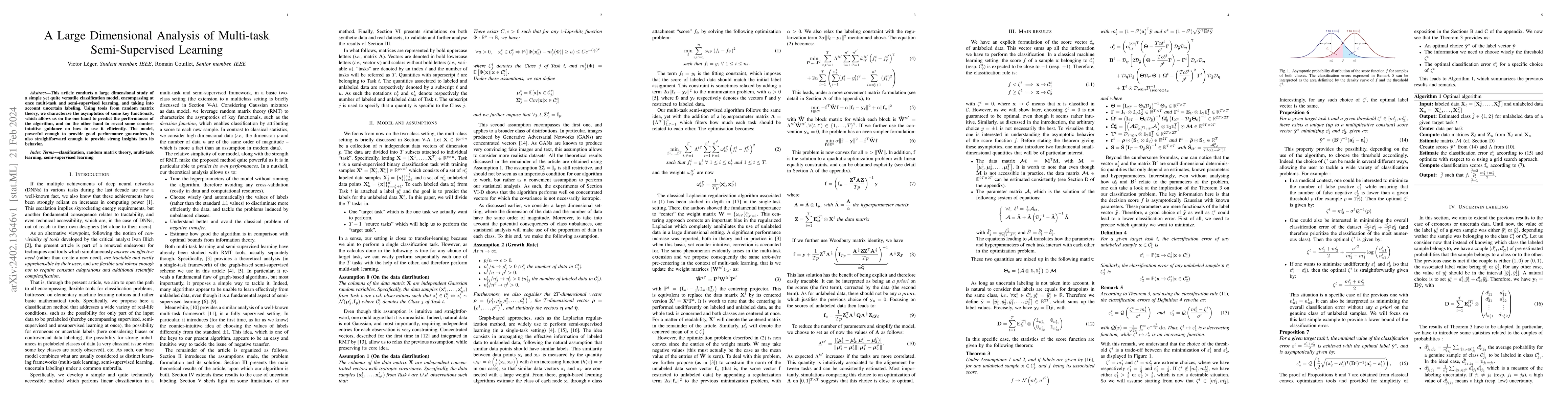 Thumbnail for A Large Dimensional Analysis of Multi-task Semi-Supervised Learning