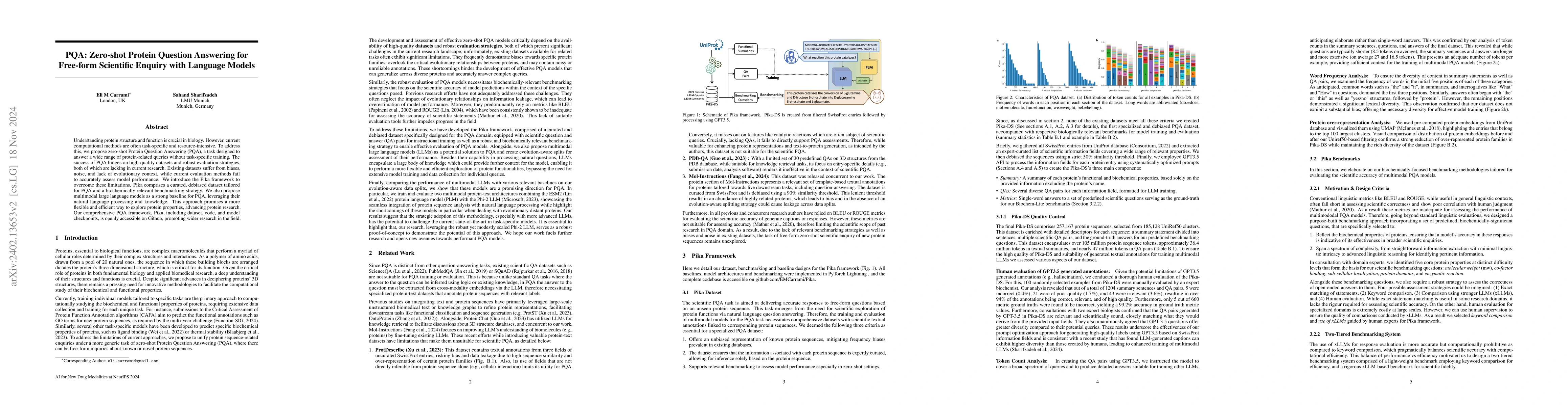 Thumbnail for PQA: Zero-shot Protein Question Answering for Free-form Scientific
  Enquiry with Large Language Models