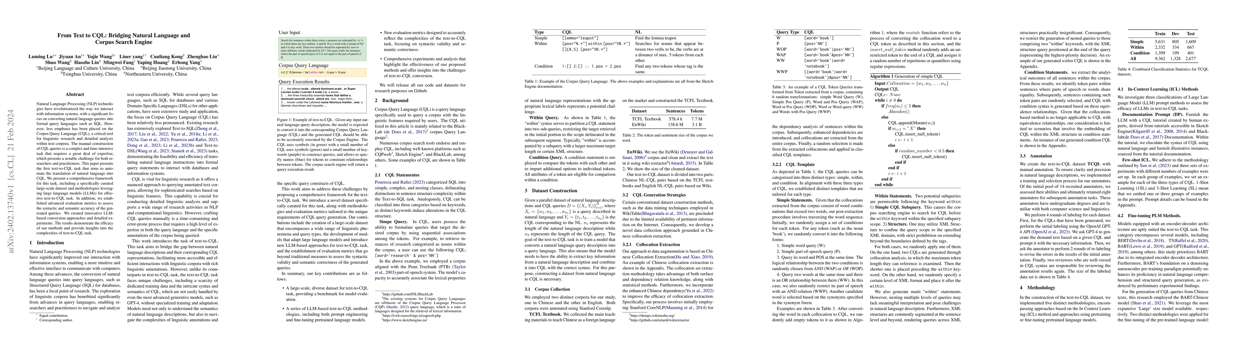 Thumbnail for From Text to CQL: Bridging Natural Language and Corpus Search Engine