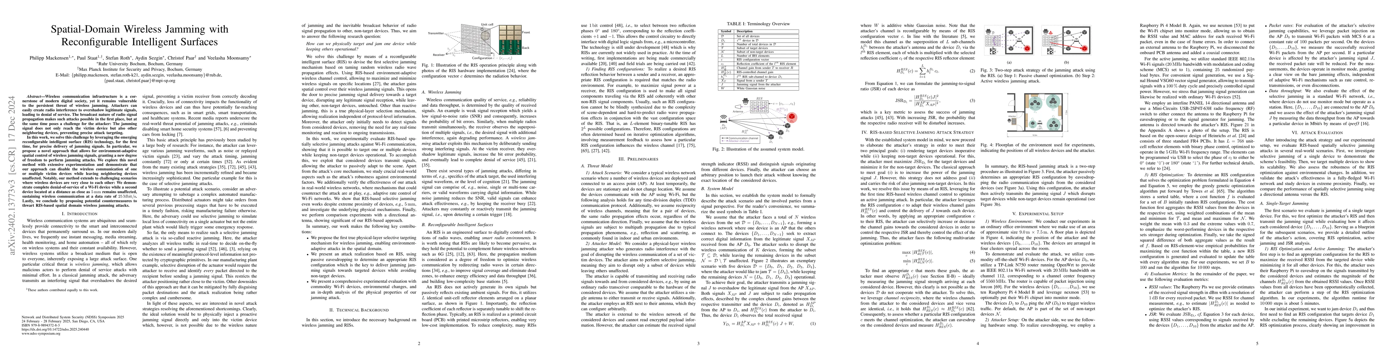 Thumbnail for Spatial-Domain Wireless Jamming with Reconfigurable Intelligent Surfaces