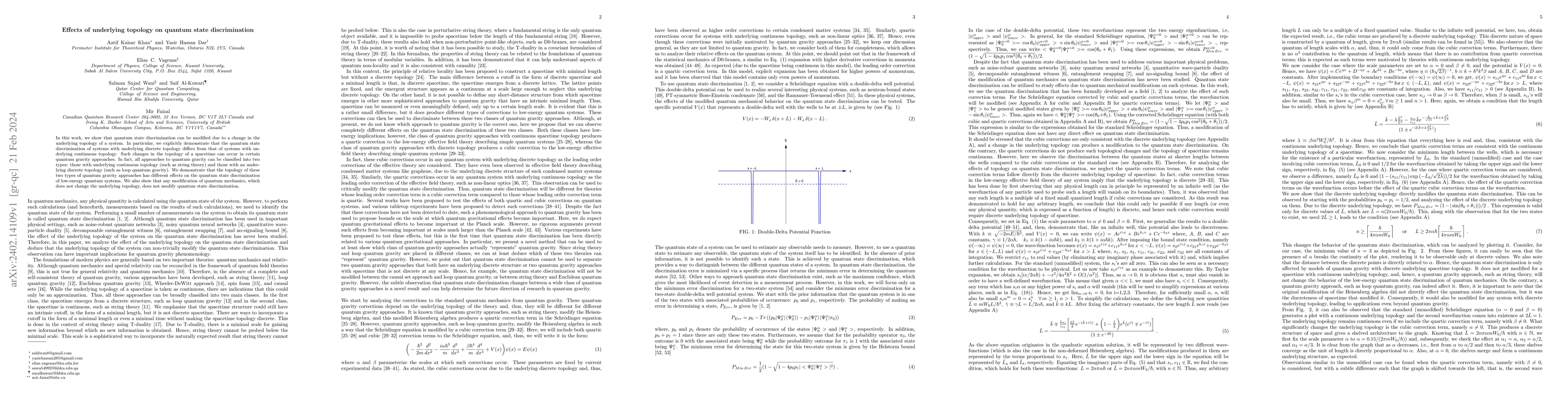 Thumbnail for Effects of underlying topology on quantum state discrimination