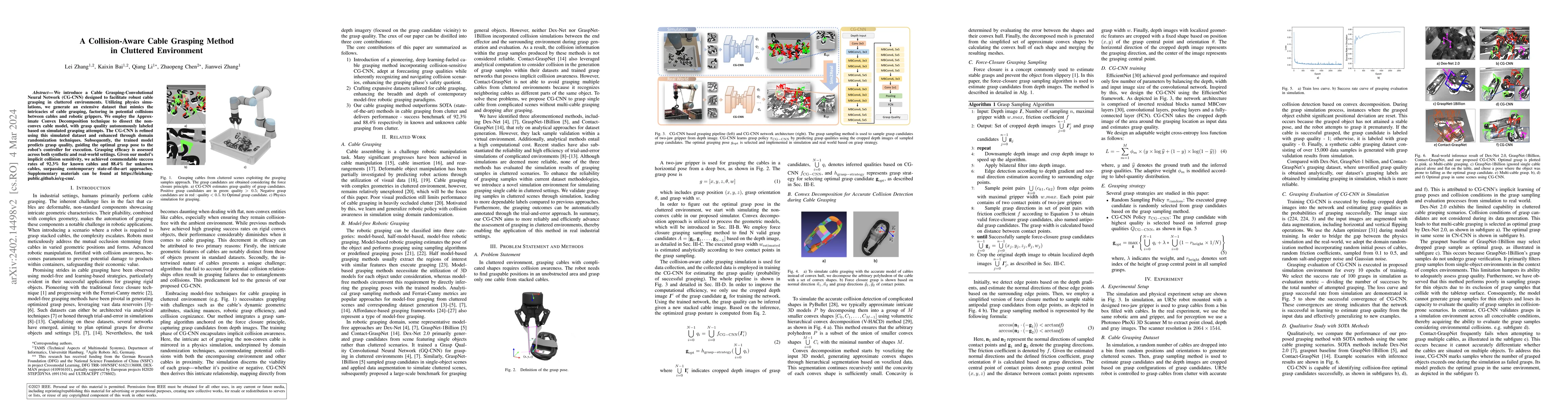 Thumbnail for A Collision-Aware Cable Grasping Method in Cluttered Environment