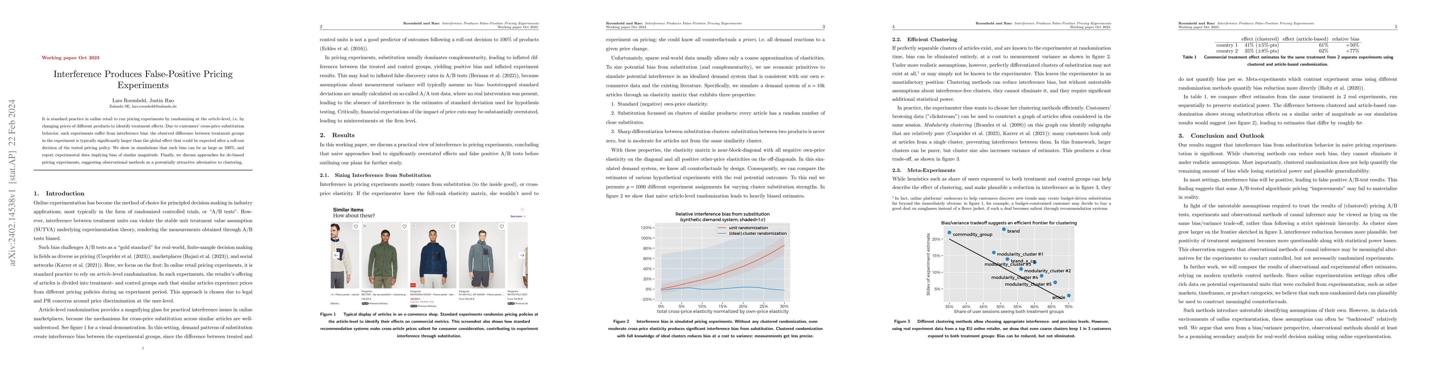 Thumbnail for Interference Produces False-Positive Pricing Experiments