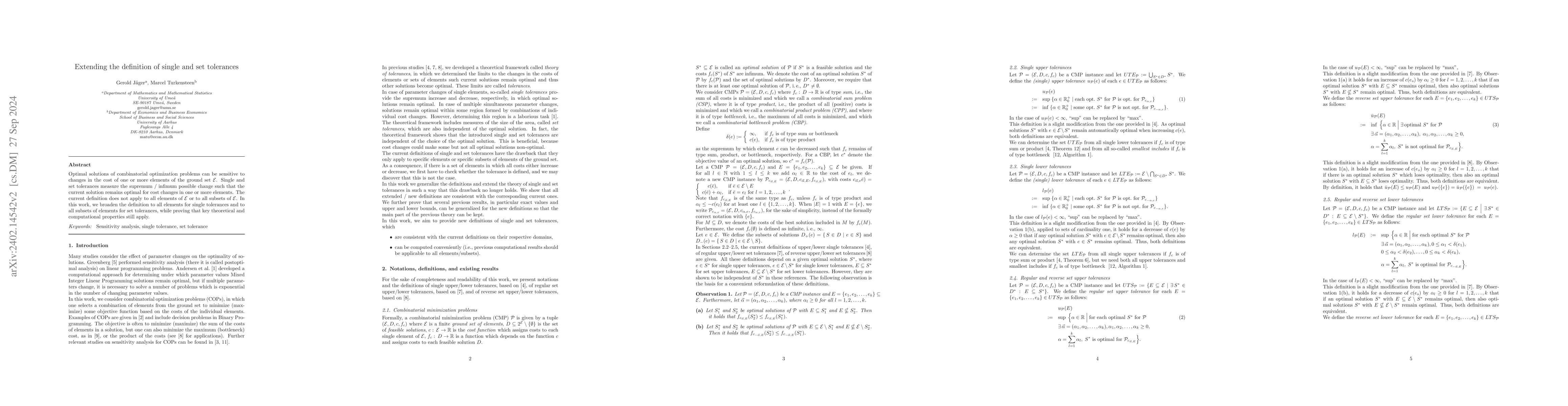 Thumbnail for Extending the definition of set tolerances