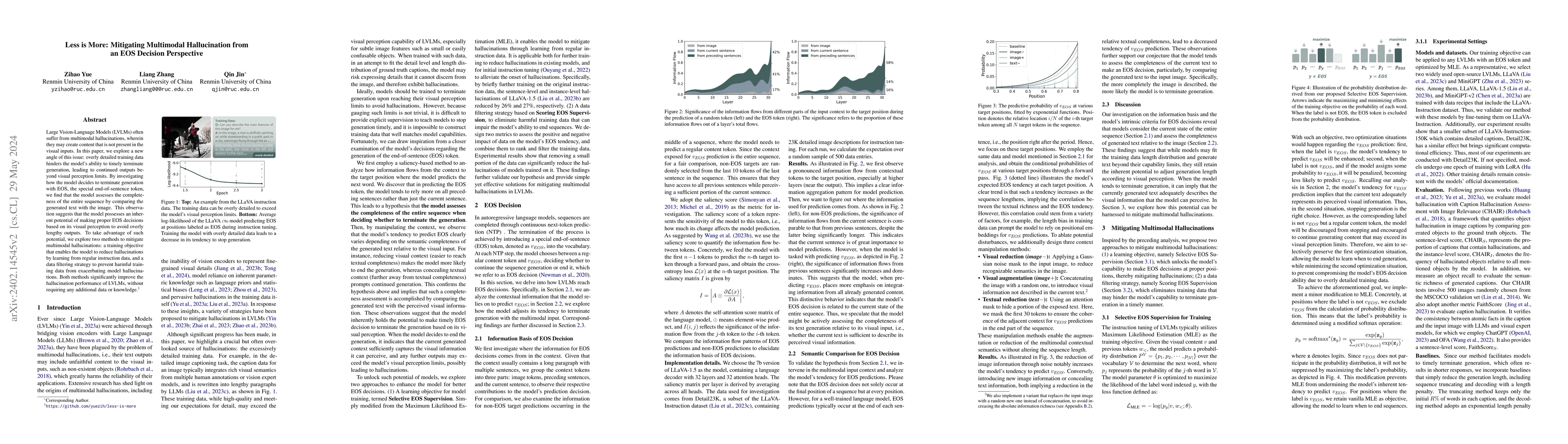 Thumbnail for Less is More: Mitigating Multimodal Hallucination from an EOS Decision
  Perspective