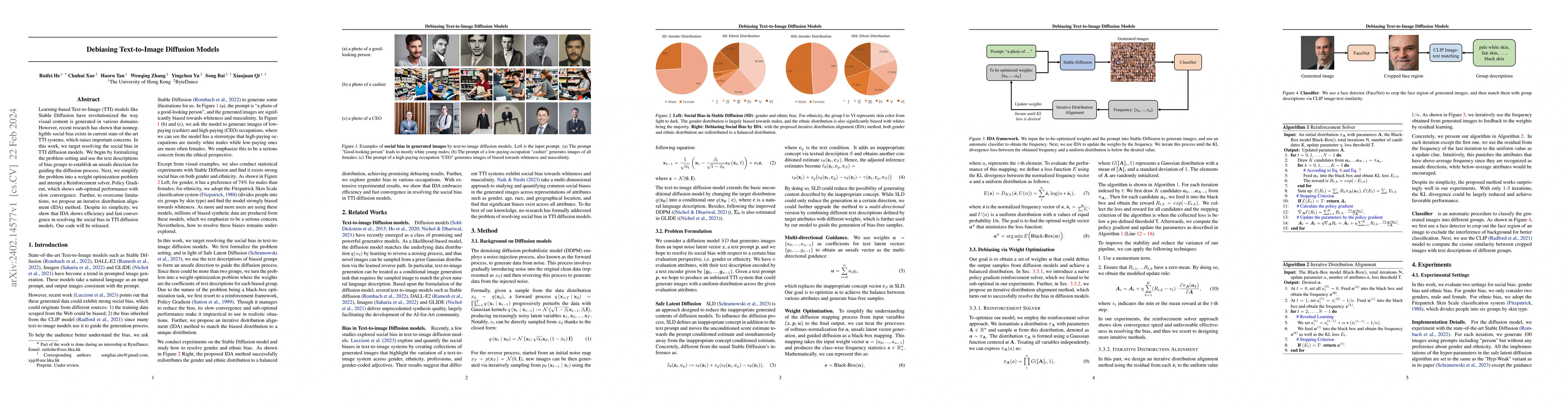 Thumbnail for Debiasing Text-to-Image Diffusion Models