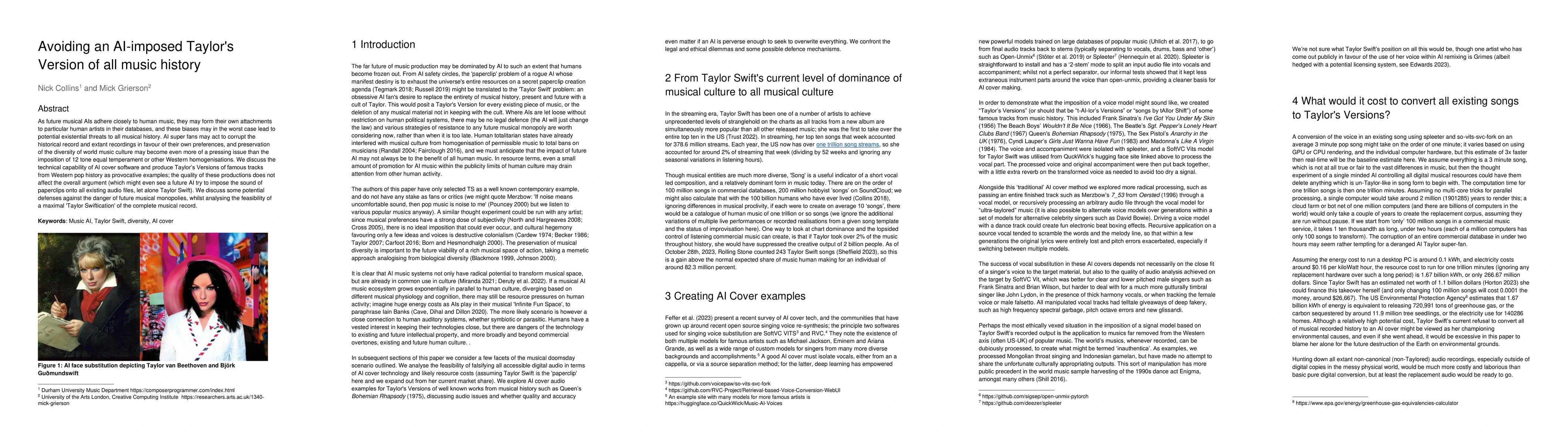 Thumbnail for Avoiding an AI-imposed Taylor's Version of all music history