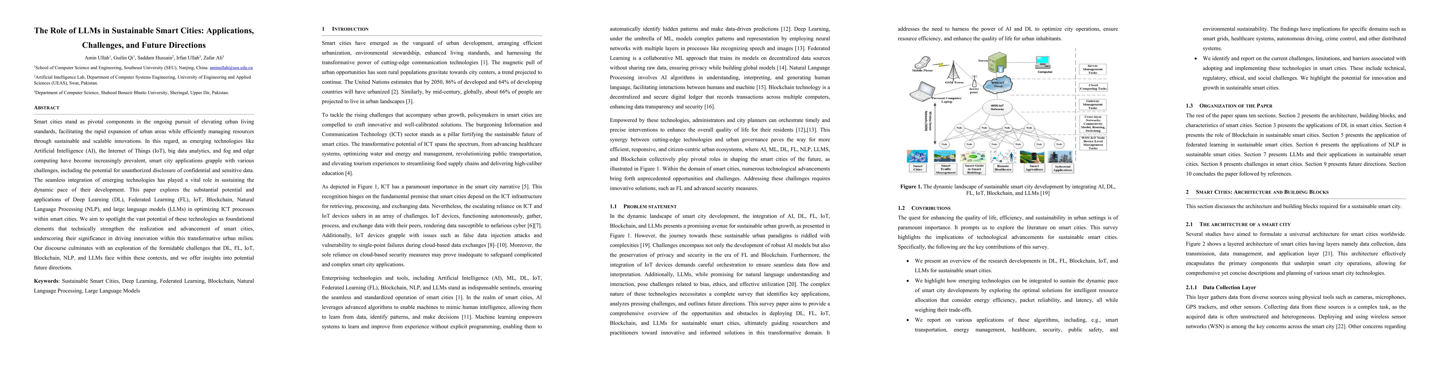 Thumbnail for The Role of LLMs in Sustainable Smart Cities: Applications, Challenges,
  and Future Directions