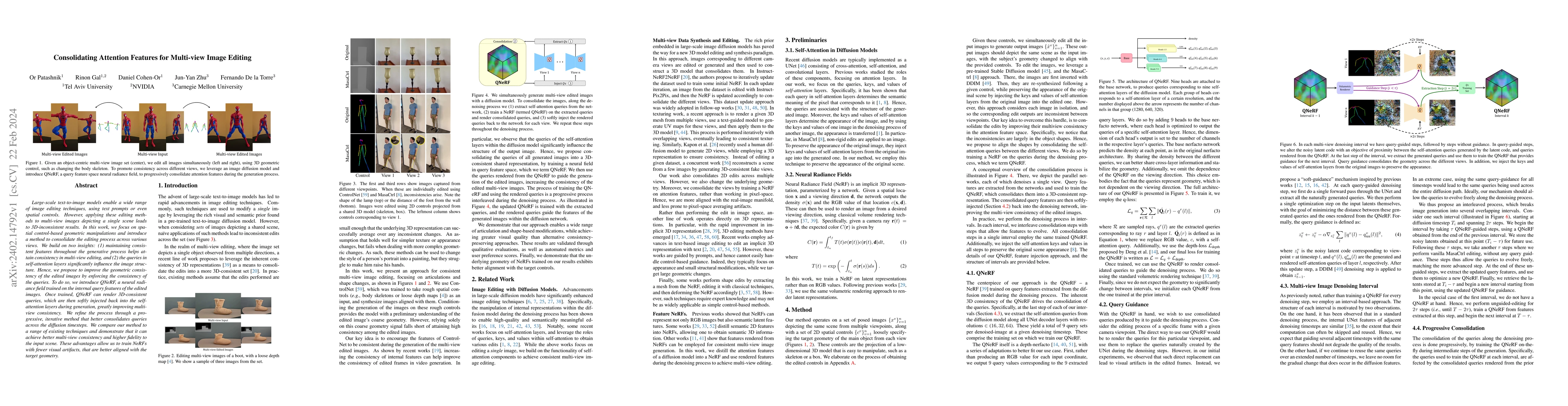 Thumbnail for Consolidating Attention Features for Multi-view Image Editing