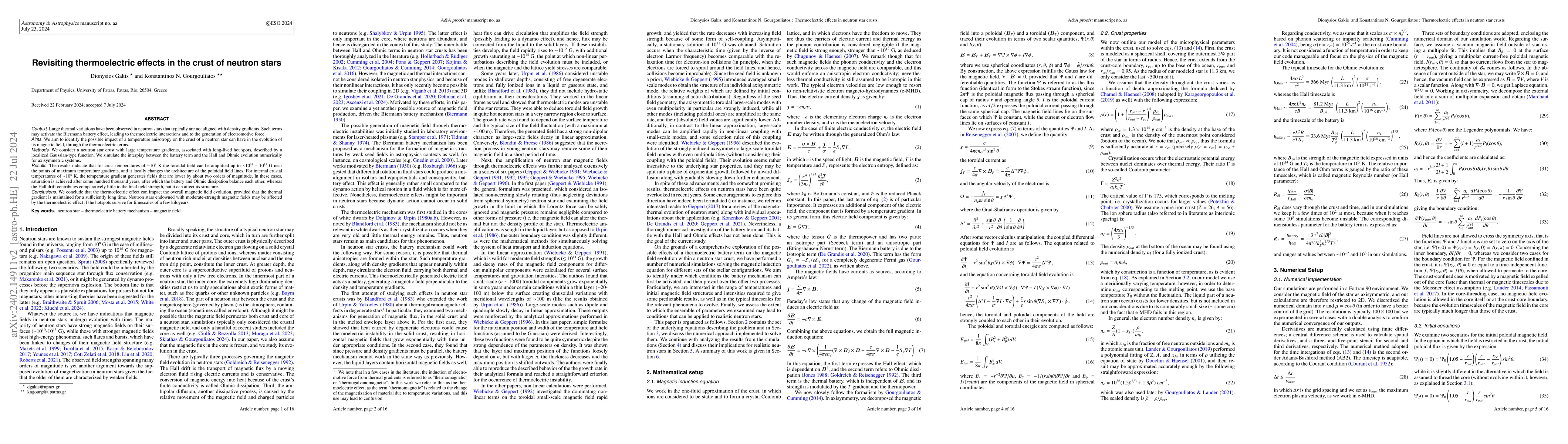 Thumbnail for Revisiting thermoelectric effects in the crust of neutron stars