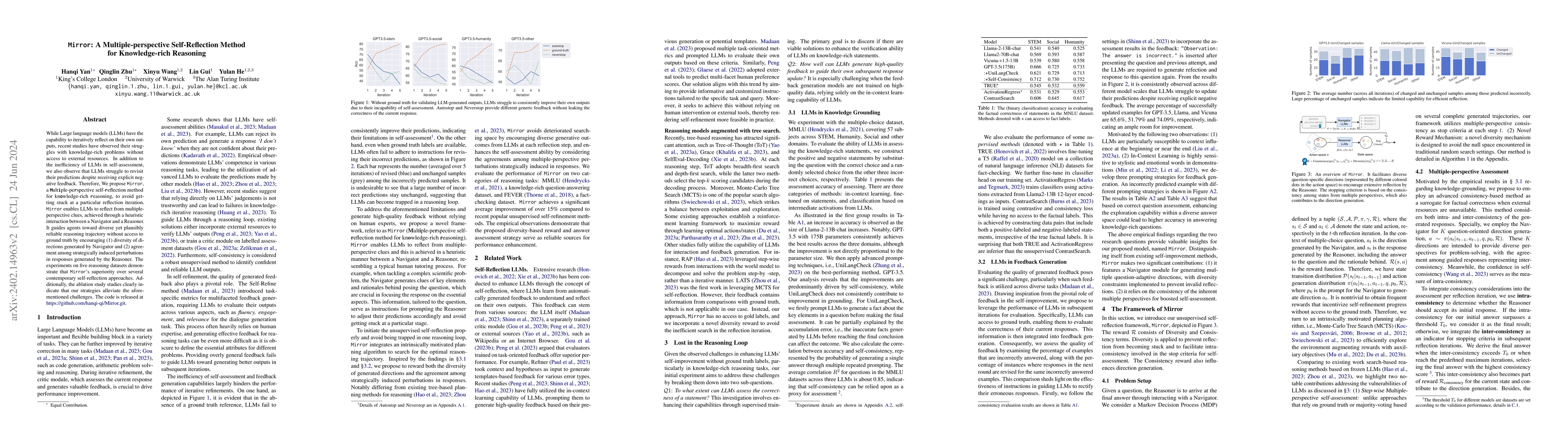 Thumbnail for Mirror: A Multiple-perspective Self-Reflection Method for Knowledge-rich
  Reasoning
