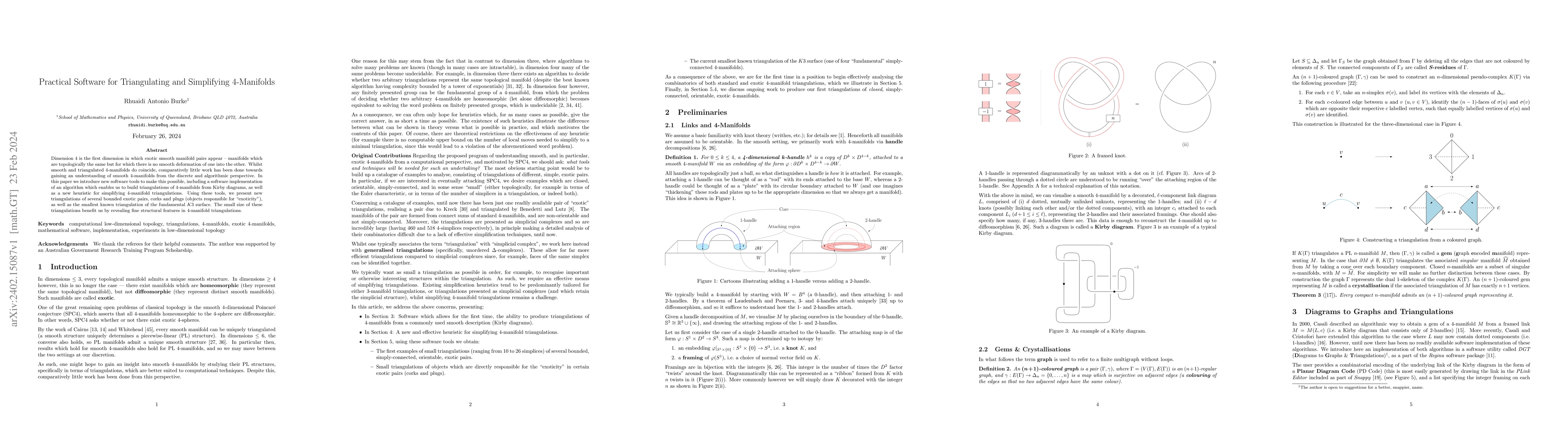 Thumbnail for Practical Software for Triangulating and Simplifying 4-Manifolds