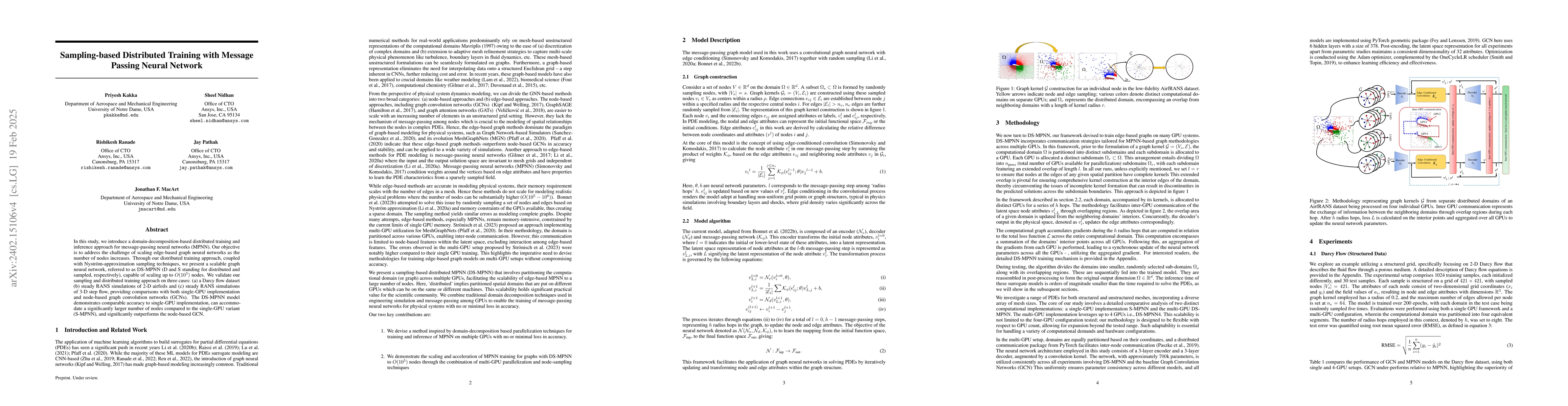 Thumbnail for Sampling-based Distributed Training with Message Passing Neural Network