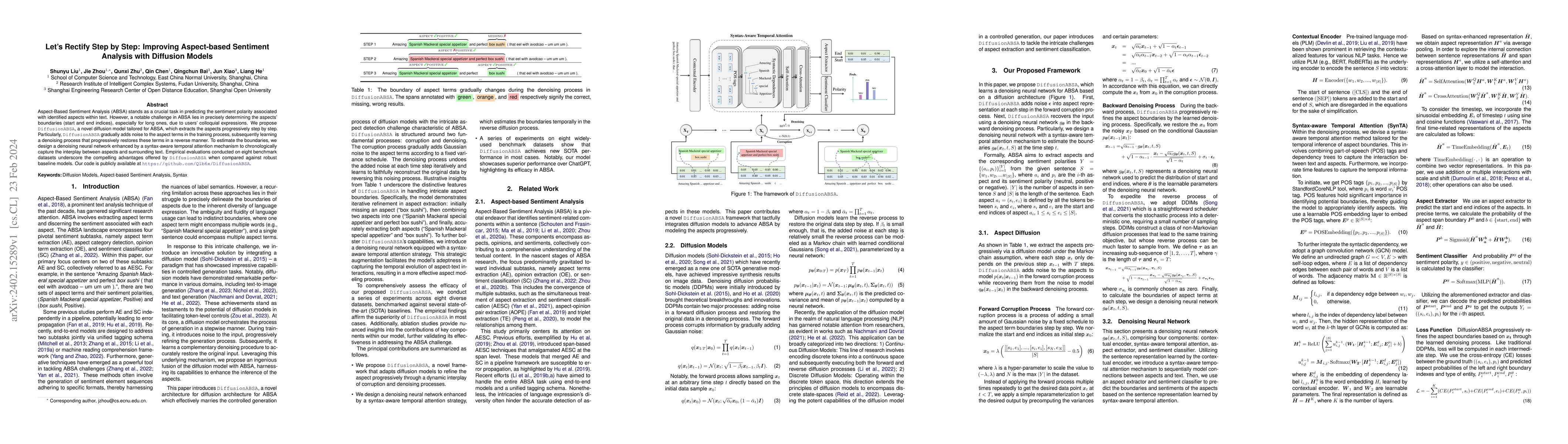Thumbnail for Let's Rectify Step by Step: Improving Aspect-based Sentiment Analysis
  with Diffusion Models