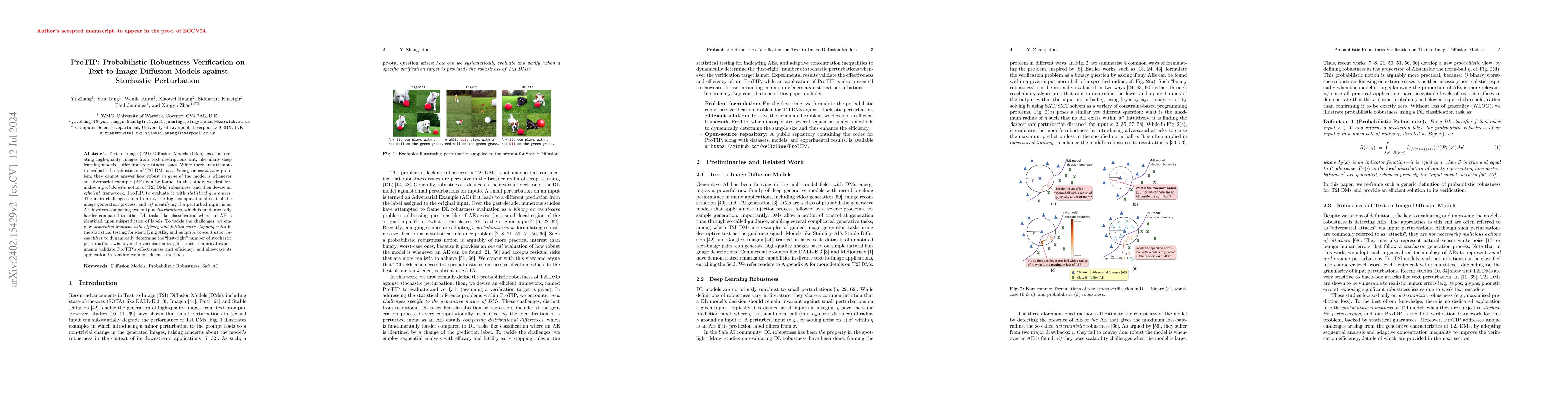 Thumbnail for ProTIP: Probabilistic Robustness Verification on Text-to-Image Diffusion
  Models against Stochastic Perturbation