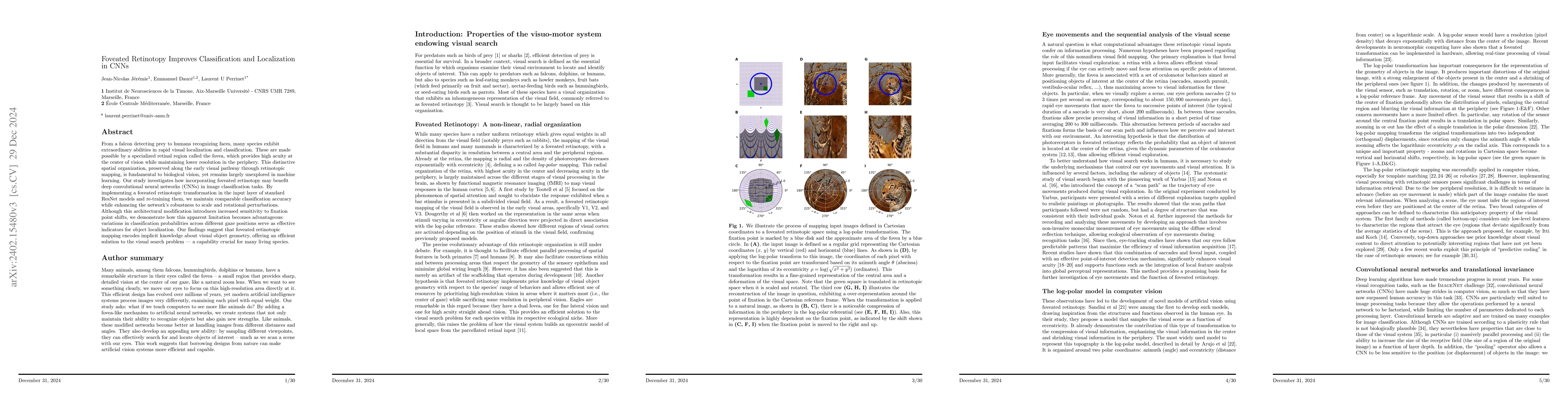 Thumbnail for Retinotopic Mapping Enhances the Robustness of Convolutional Neural
  Networks