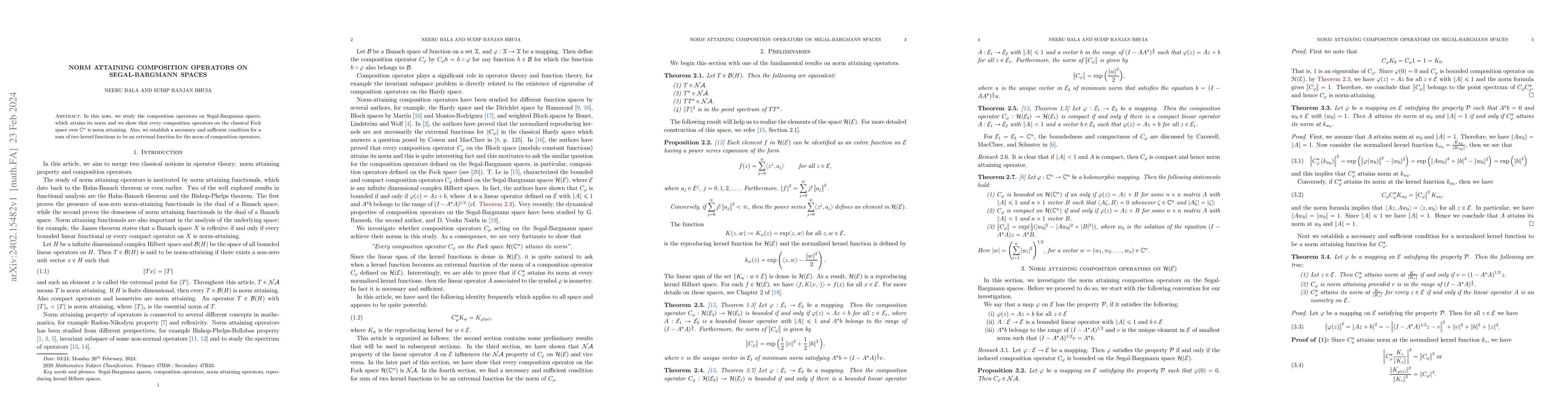 Thumbnail for Norm attaining composition operators on Segal-Bargmann spaces