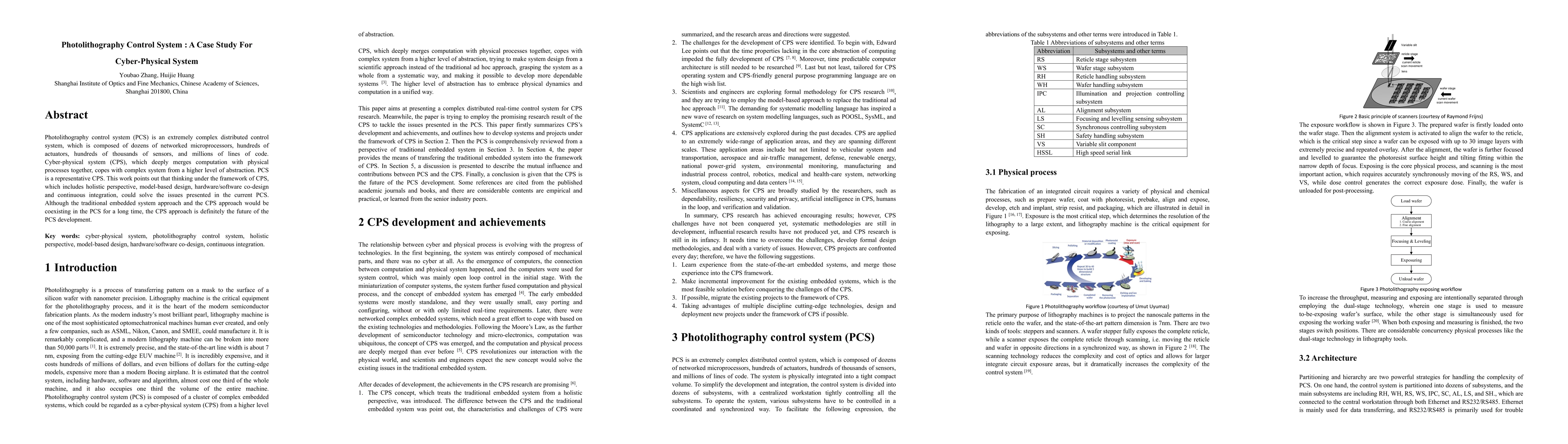Thumbnail for Photolithography Control System : A Case Study For Cyber-Physical System
