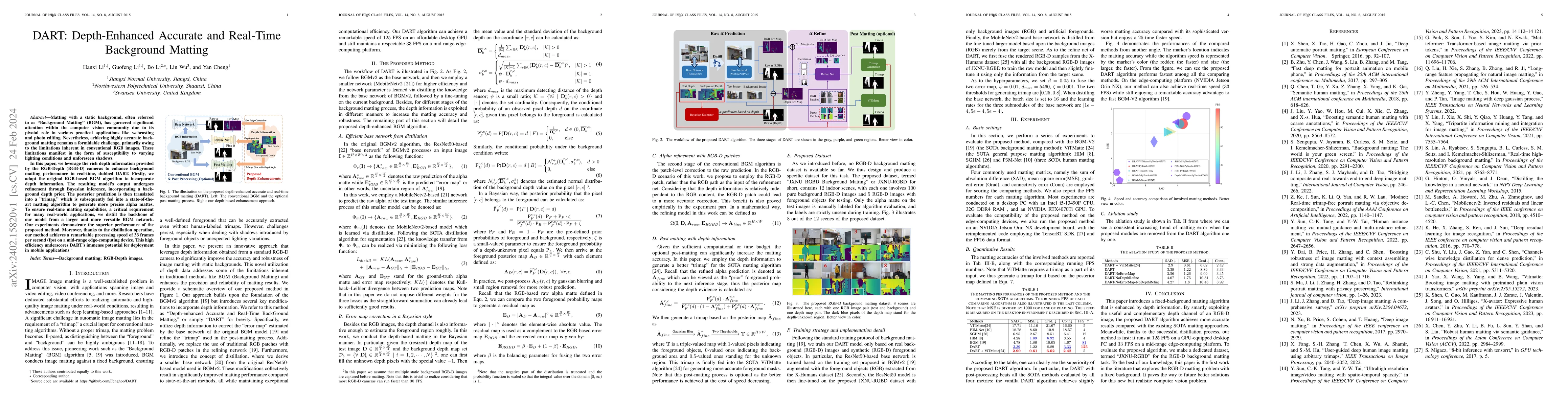 Thumbnail for DART: Depth-Enhanced Accurate and Real-Time Background Matting