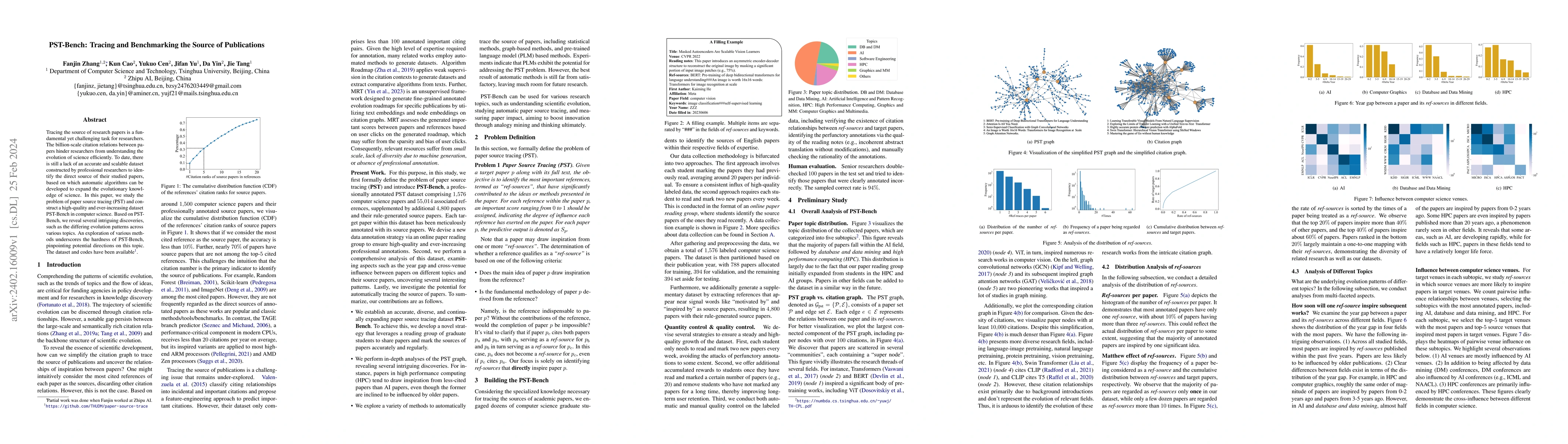 Thumbnail for PST-Bench: Tracing and Benchmarking the Source of Publications