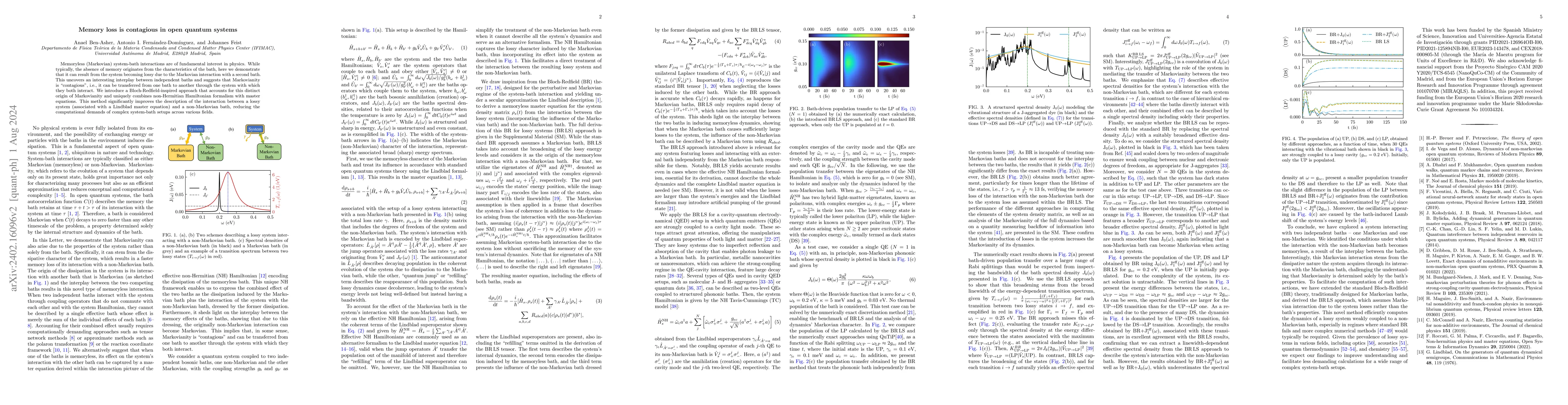 Thumbnail for Memory loss is contagious in open quantum systems