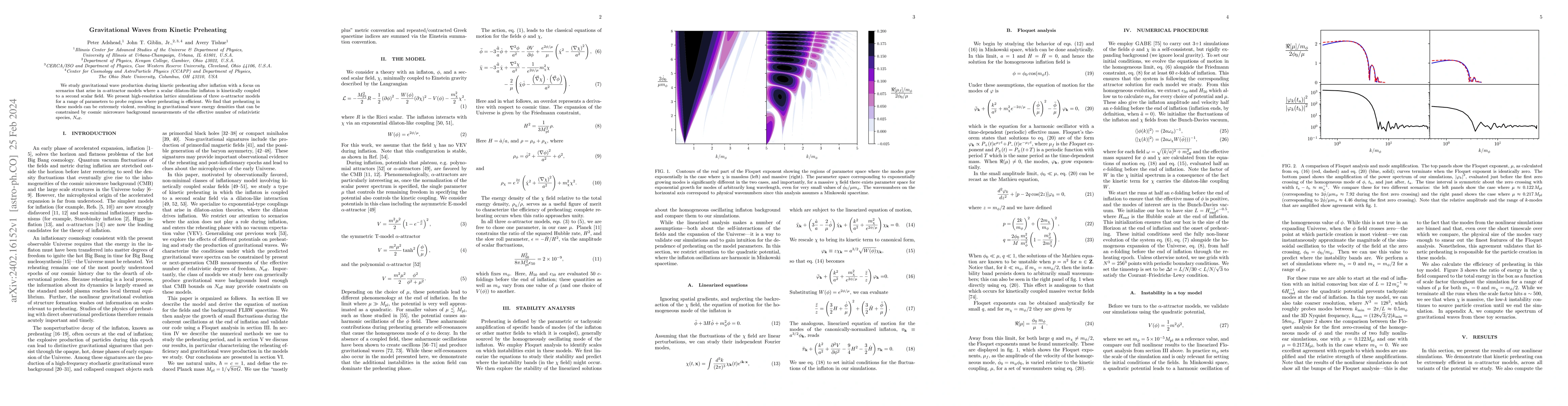 Thumbnail for Gravitational Waves from Kinetic Preheating