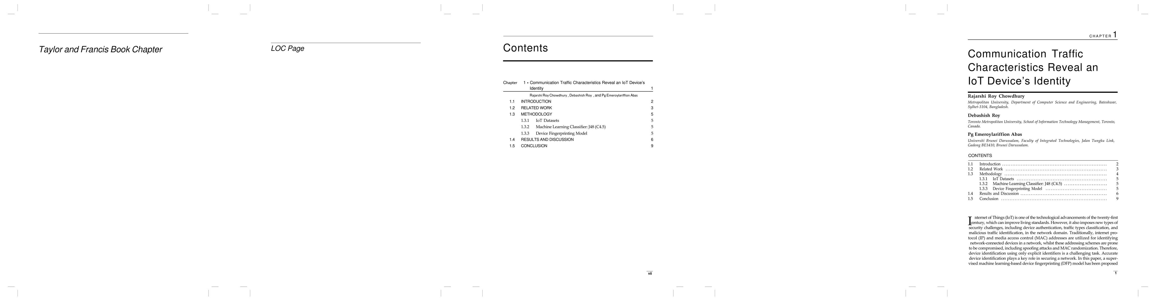 Thumbnail for Communication Traffic Characteristics Reveal an IoT Devices Identity