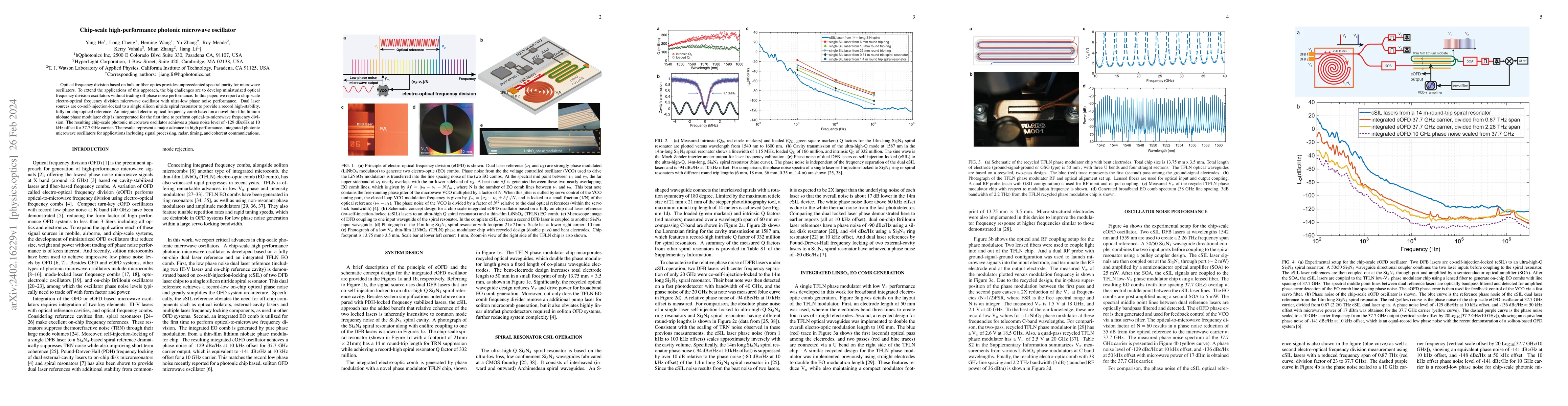 Thumbnail for Chip-scale high-performance photonic microwave oscillator