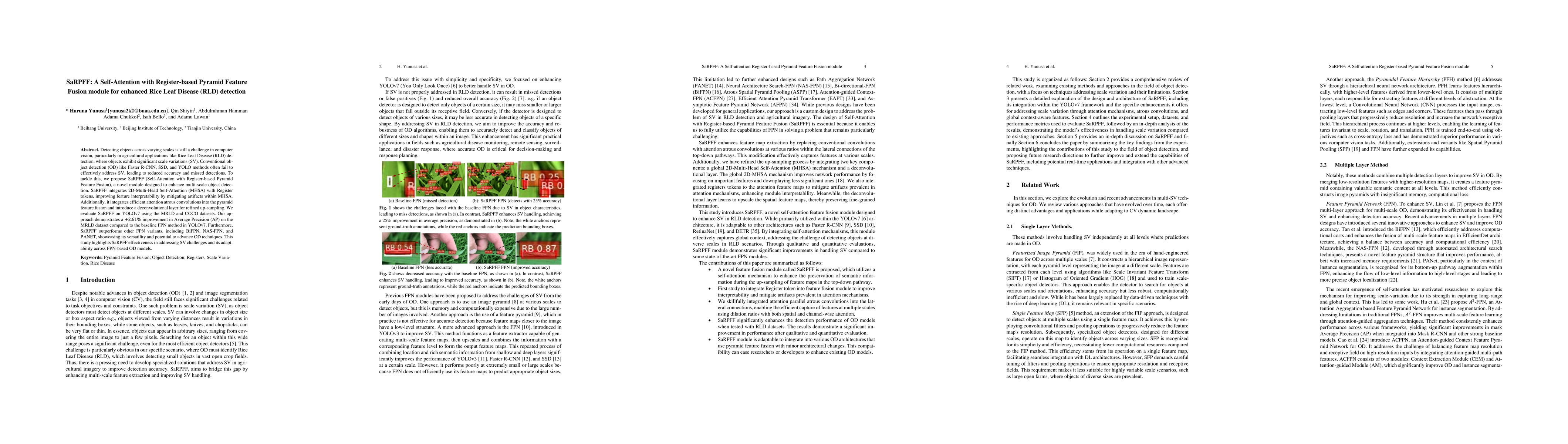 Thumbnail for mAPm: multi-scale Attention Pyramid module for Enhanced scale-variation
  in RLD detection