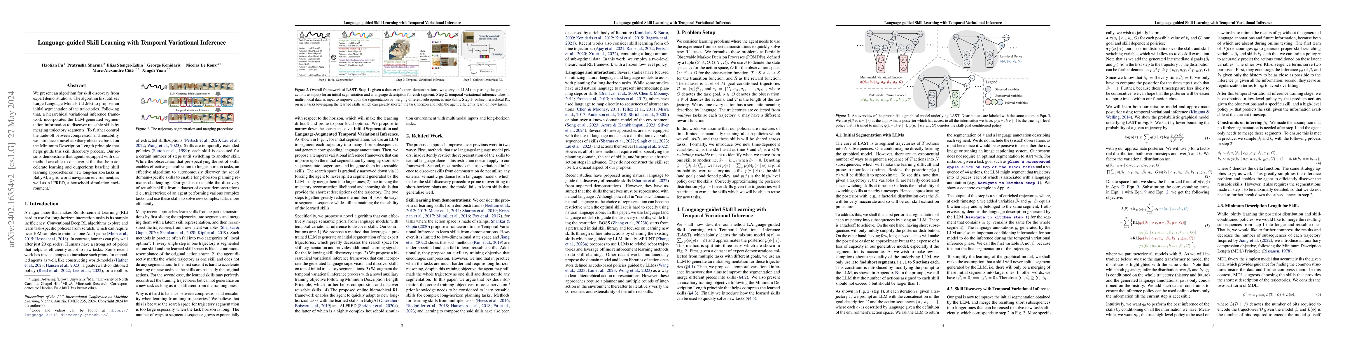 Thumbnail for Language-guided Skill Learning with Temporal Variational Inference