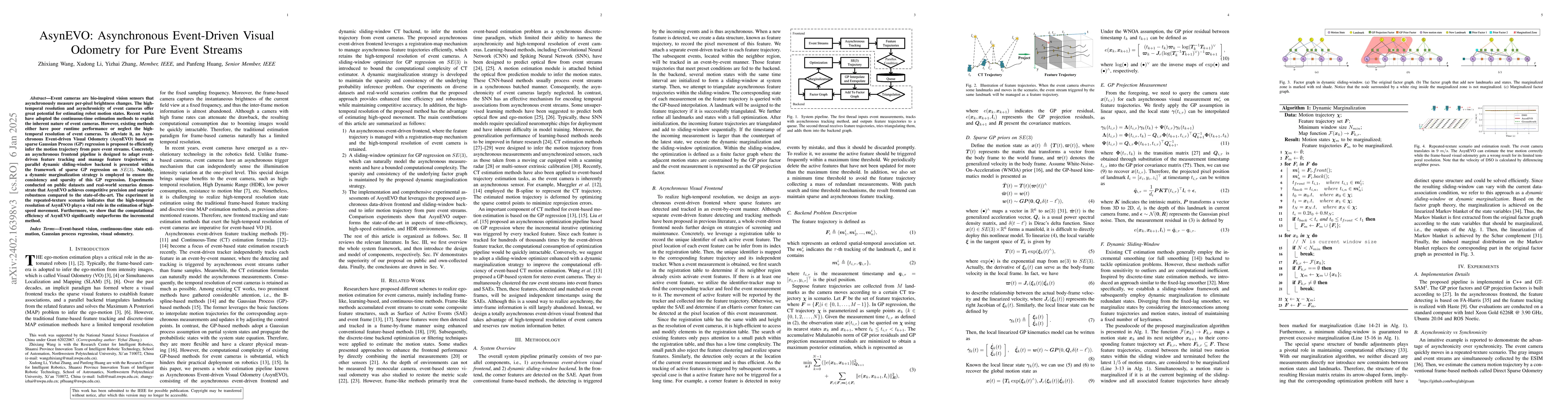 Thumbnail for Efficient Continuous-Time Ego-Motion Estimation for Asynchronous
  Event-based Data Associations