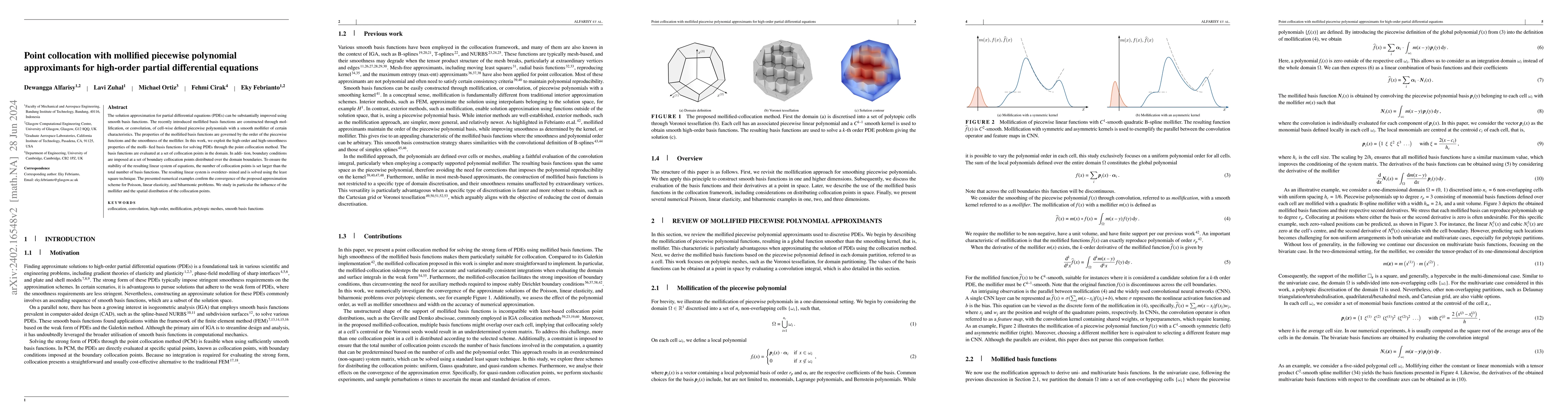 Thumbnail for Point collocation with mollified piecewise polynomial approximants for
  high-order partial differential equations