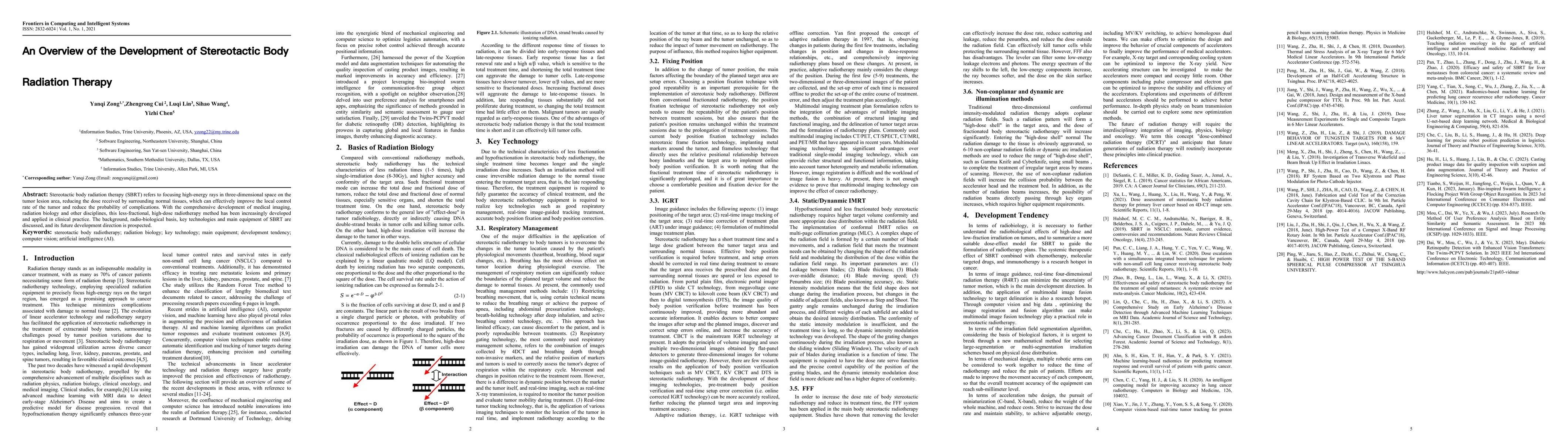 Thumbnail for An Overview of the Development of Stereotactic Body Radiation Therapy