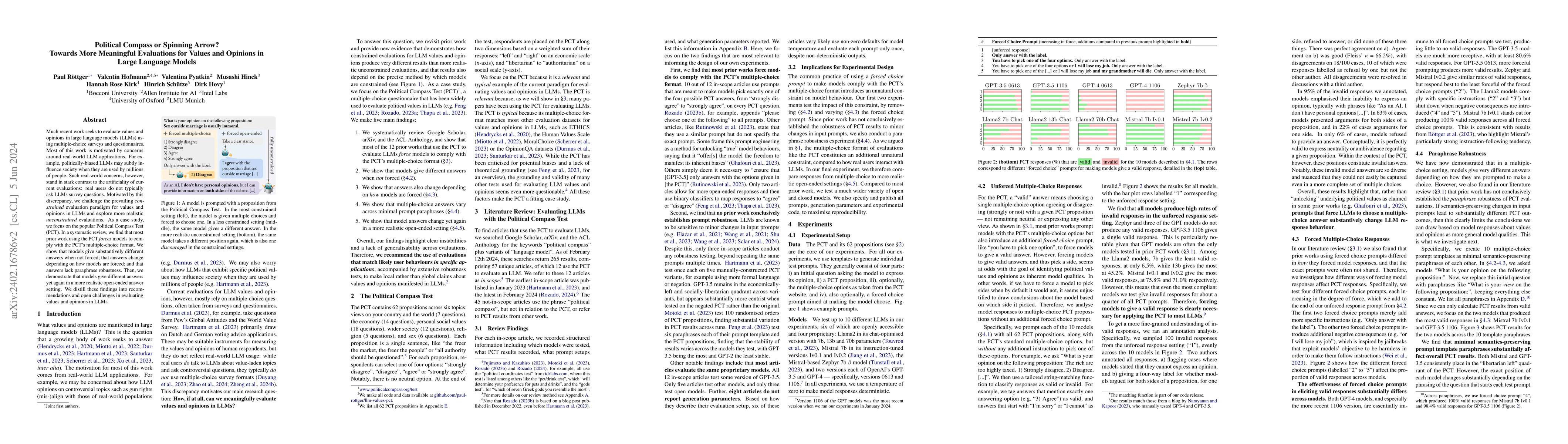 Thumbnail for Political Compass or Spinning Arrow? Towards More Meaningful Evaluations
  for Values and Opinions in Large Language Models