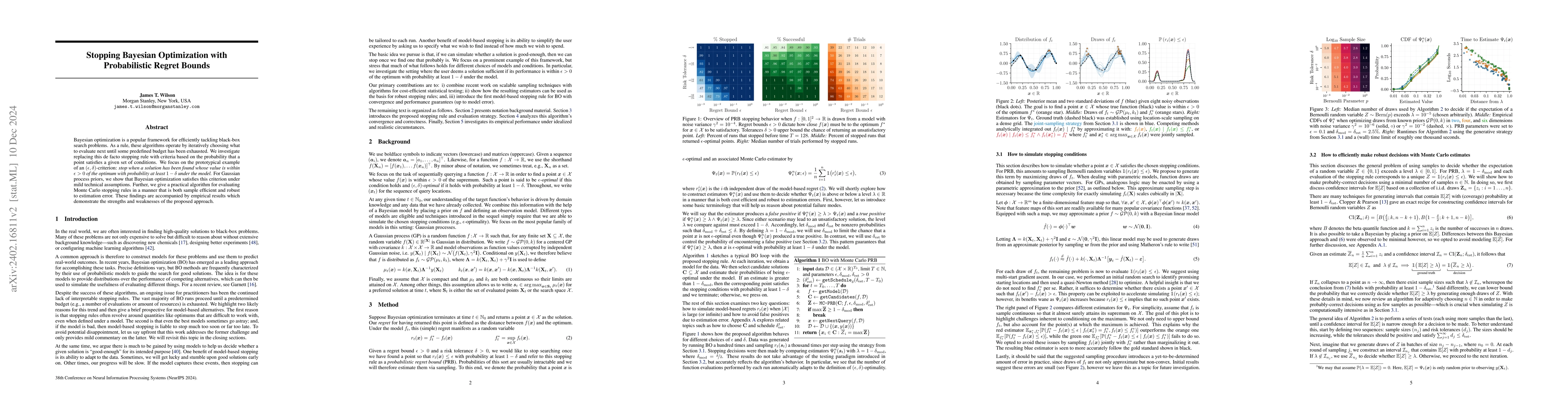 Thumbnail for Stopping Bayesian Optimization with Probabilistic Regret Bounds