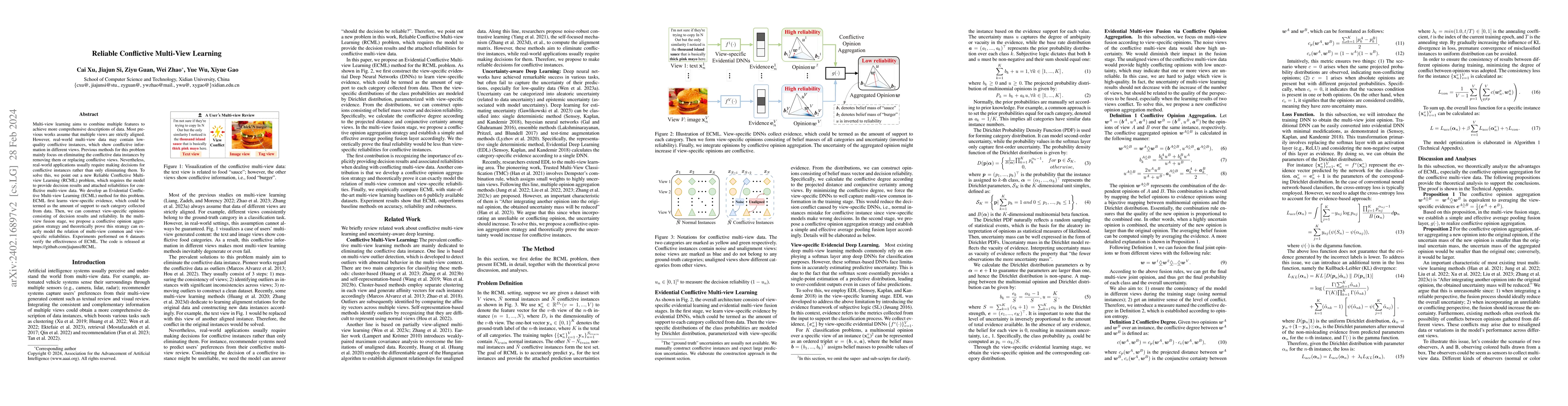 Thumbnail for Reliable Conflictive Multi-View Learning