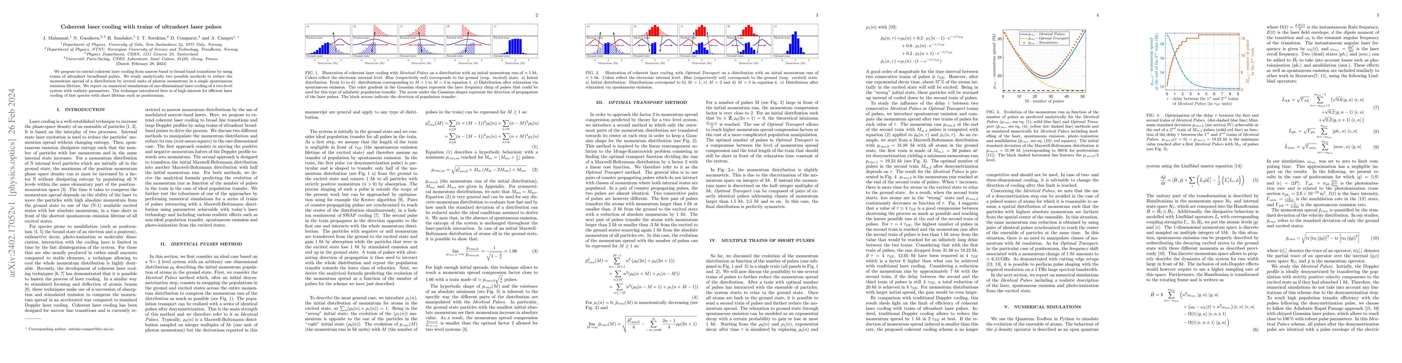 Thumbnail for Coherent laser cooling with trains of ultrashort laser pulses