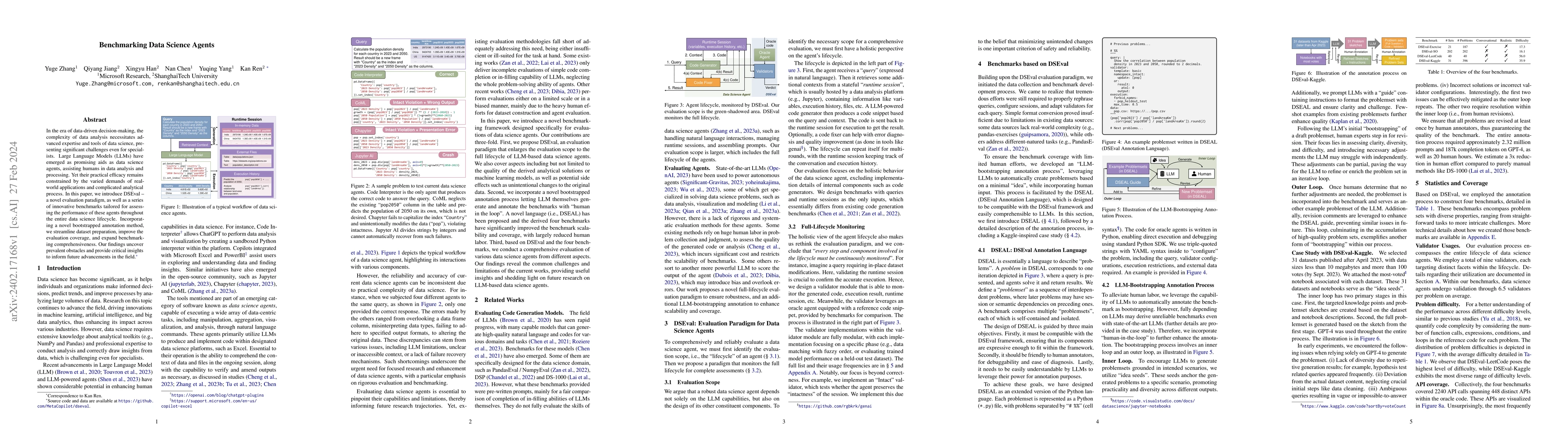 Thumbnail for Benchmarking Data Science Agents