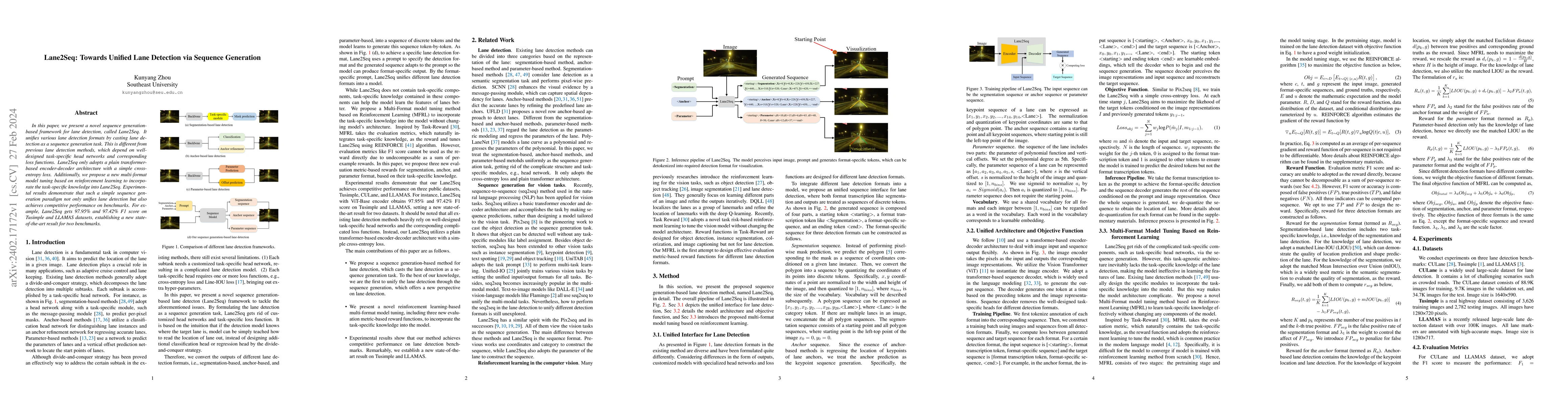 Thumbnail for Lane2Seq: Towards Unified Lane Detection via Sequence Generation