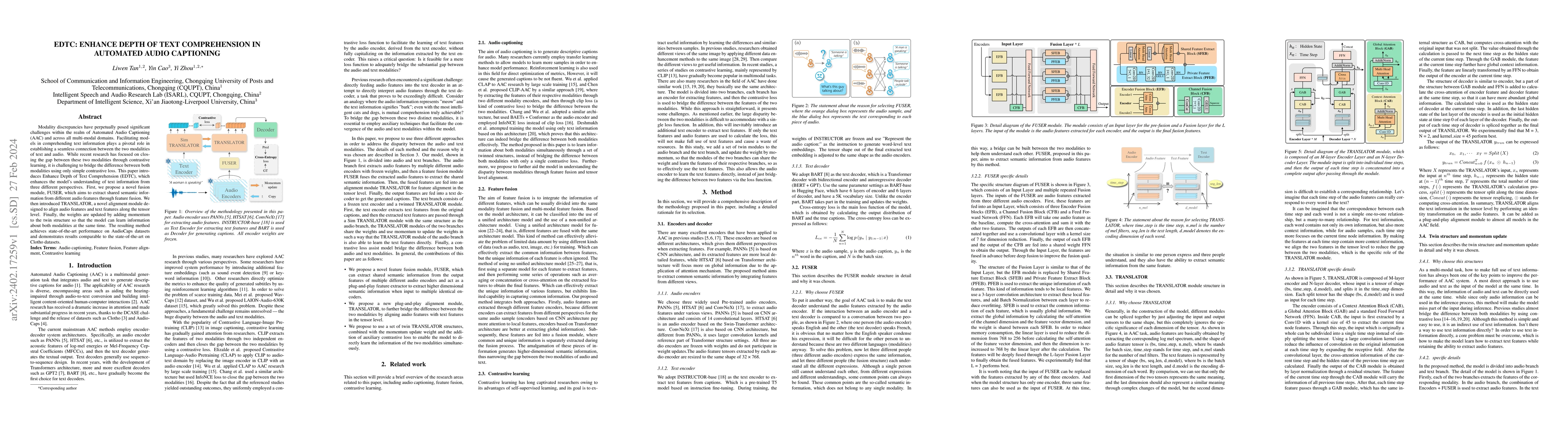 Thumbnail for EDTC: enhance depth of text comprehension in automated audio captioning