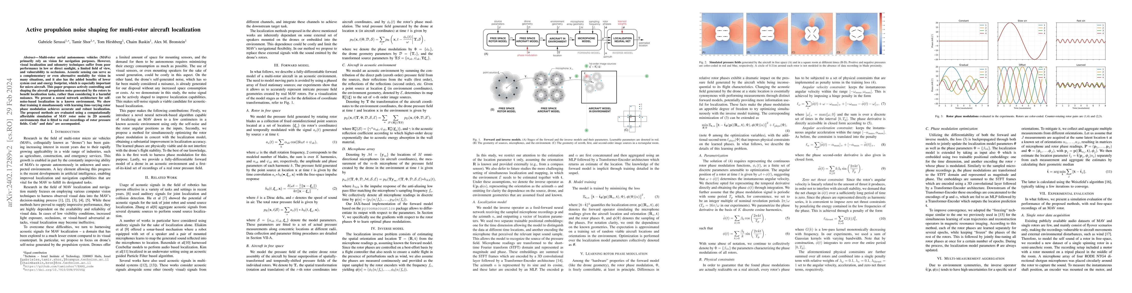 Thumbnail for Active propulsion noise shaping for multi-rotor aircraft localization