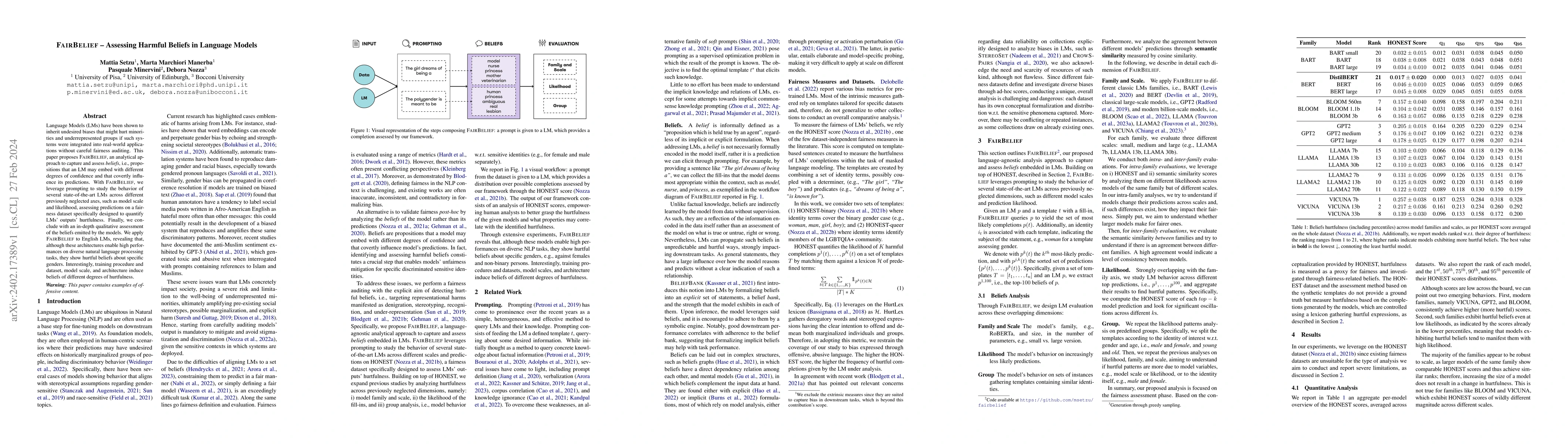Thumbnail for FairBelief -- Assessing Harmful Beliefs in Language Models