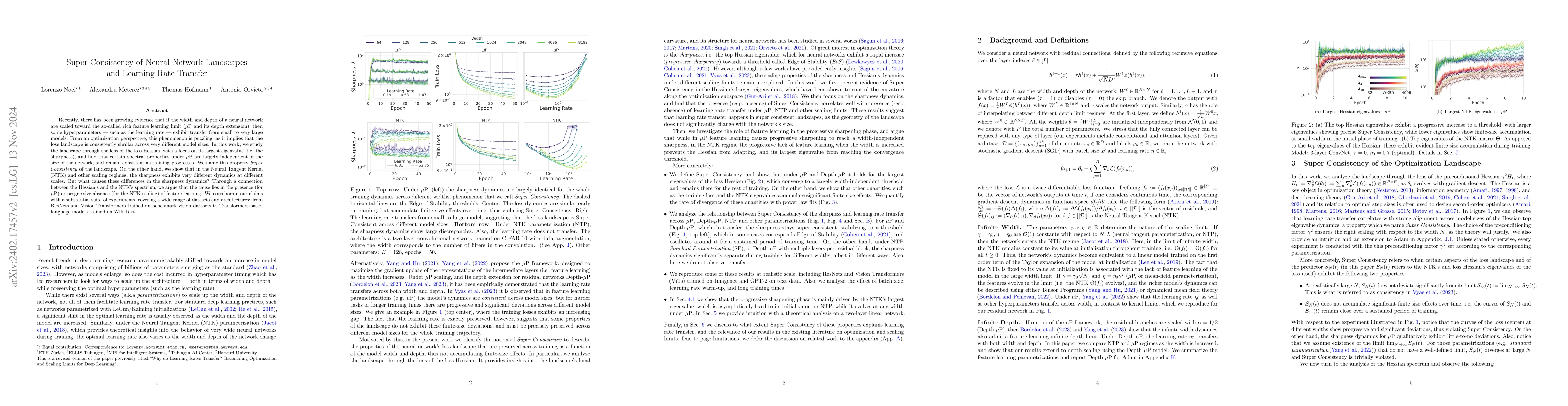 Thumbnail for Why do Learning Rates Transfer? Reconciling Optimization and Scaling
  Limits for Deep Learning