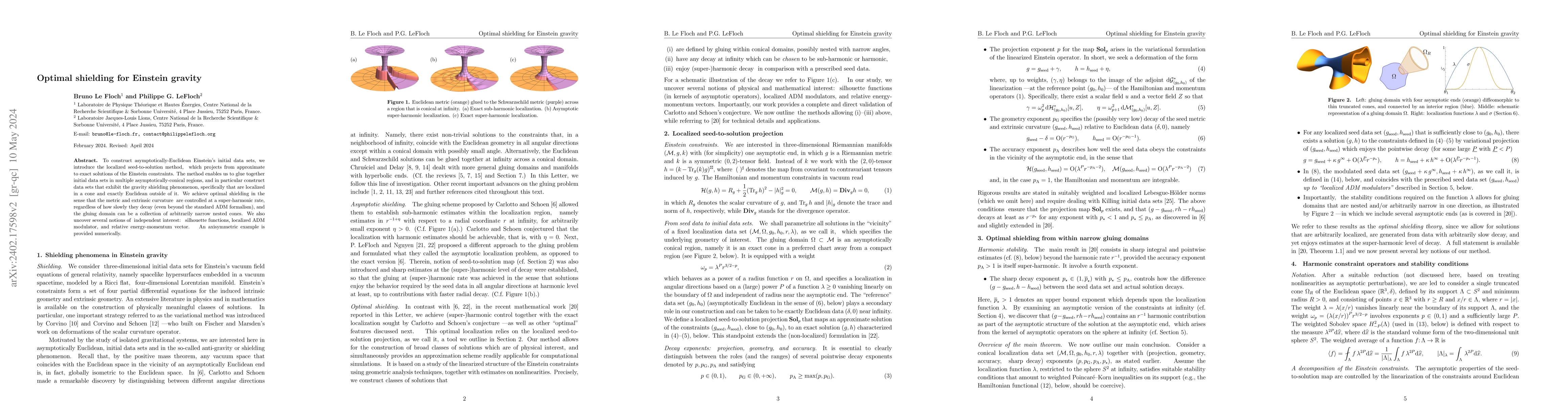 Thumbnail for Optimal shielding for Einstein gravity