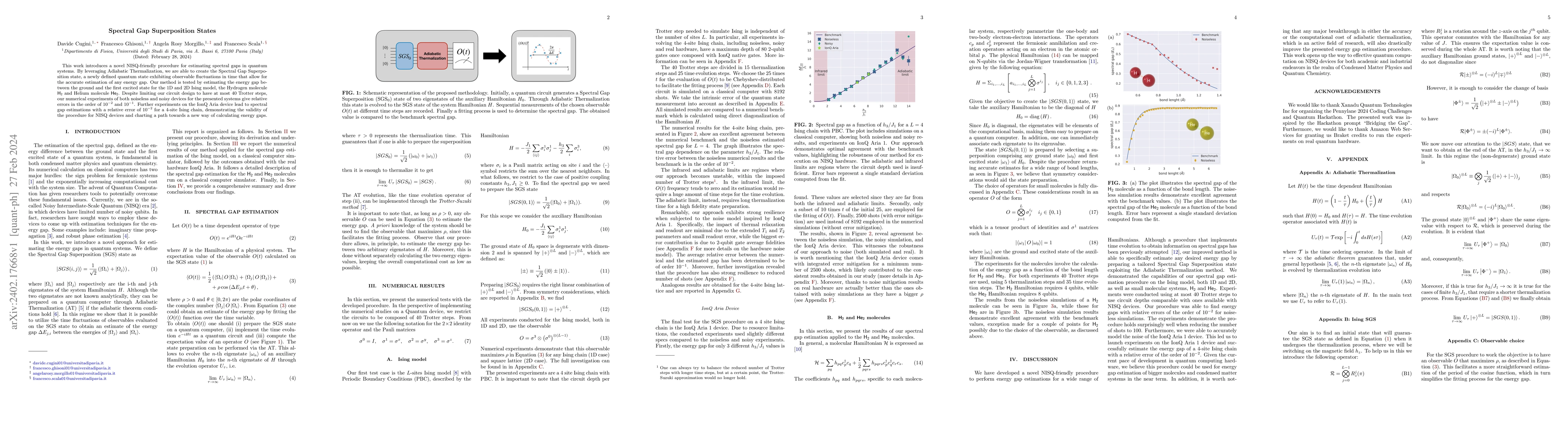 Thumbnail for Spectral Gap Superposition States