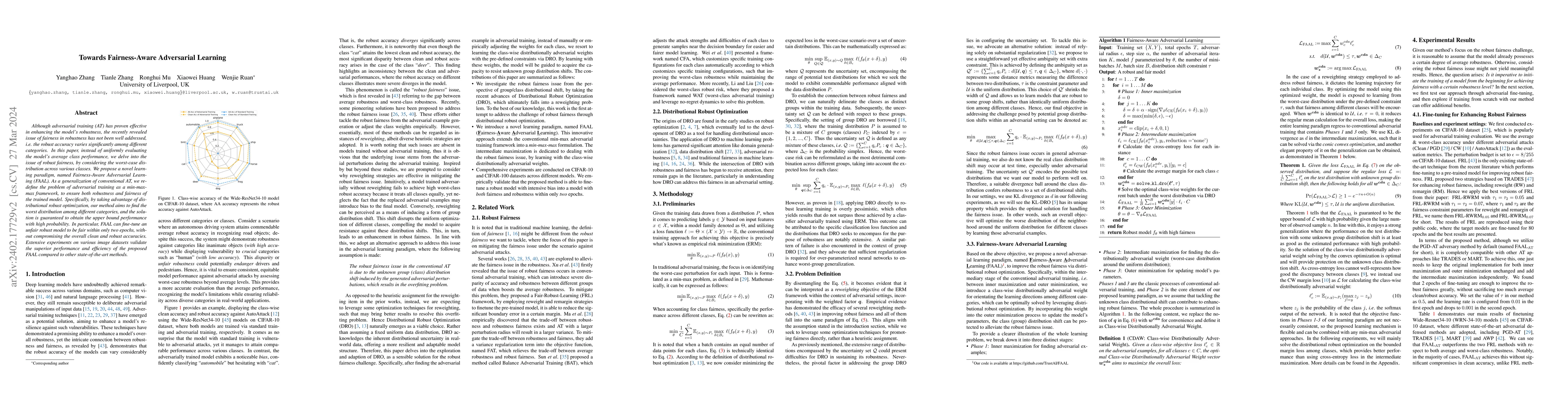 Thumbnail for Towards Fairness-Aware Adversarial Learning
